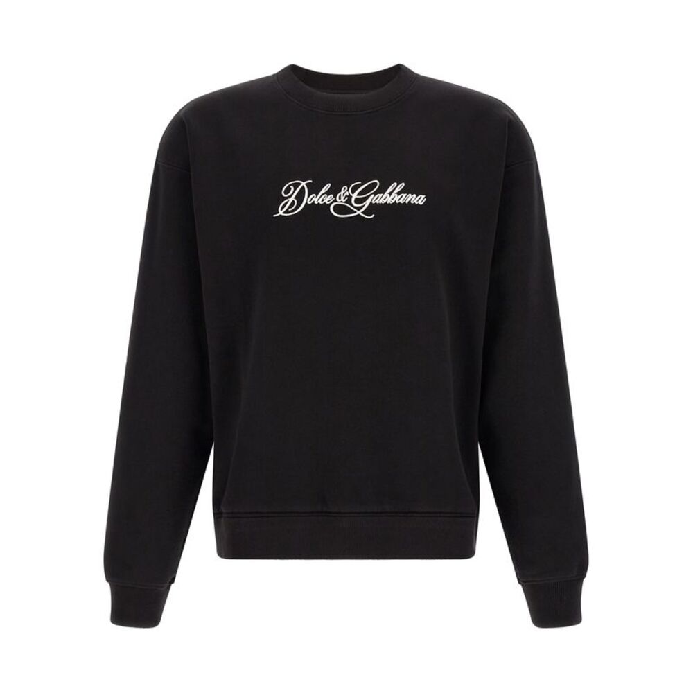 Dolce & Gabbana Men Logo Embroidery Sweatshirt
